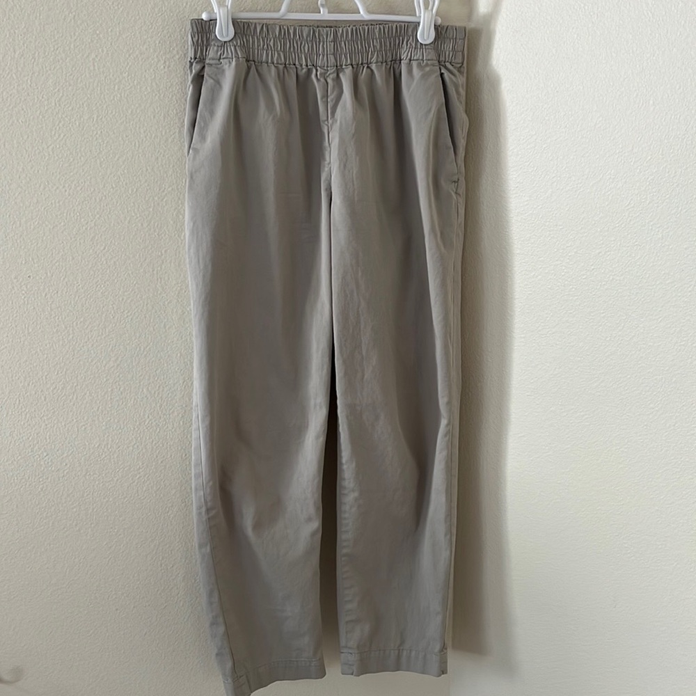 The Everlane Easy Pant. Barely worn. Size 4, tan